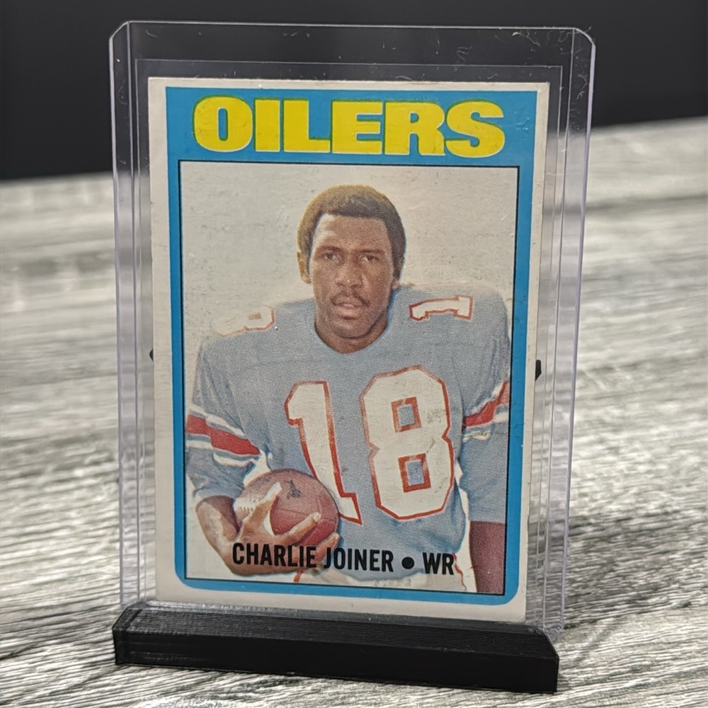 NFL | Topps #244: Houston Oilers: Charlie Joiner (1972) - Vintage Football Card